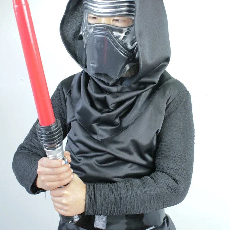 2025halloweenRopa de Cosplay clásica Kylo Ren de lujo para niños de 4 a 10 años disfraz de película de Halloween conjunto