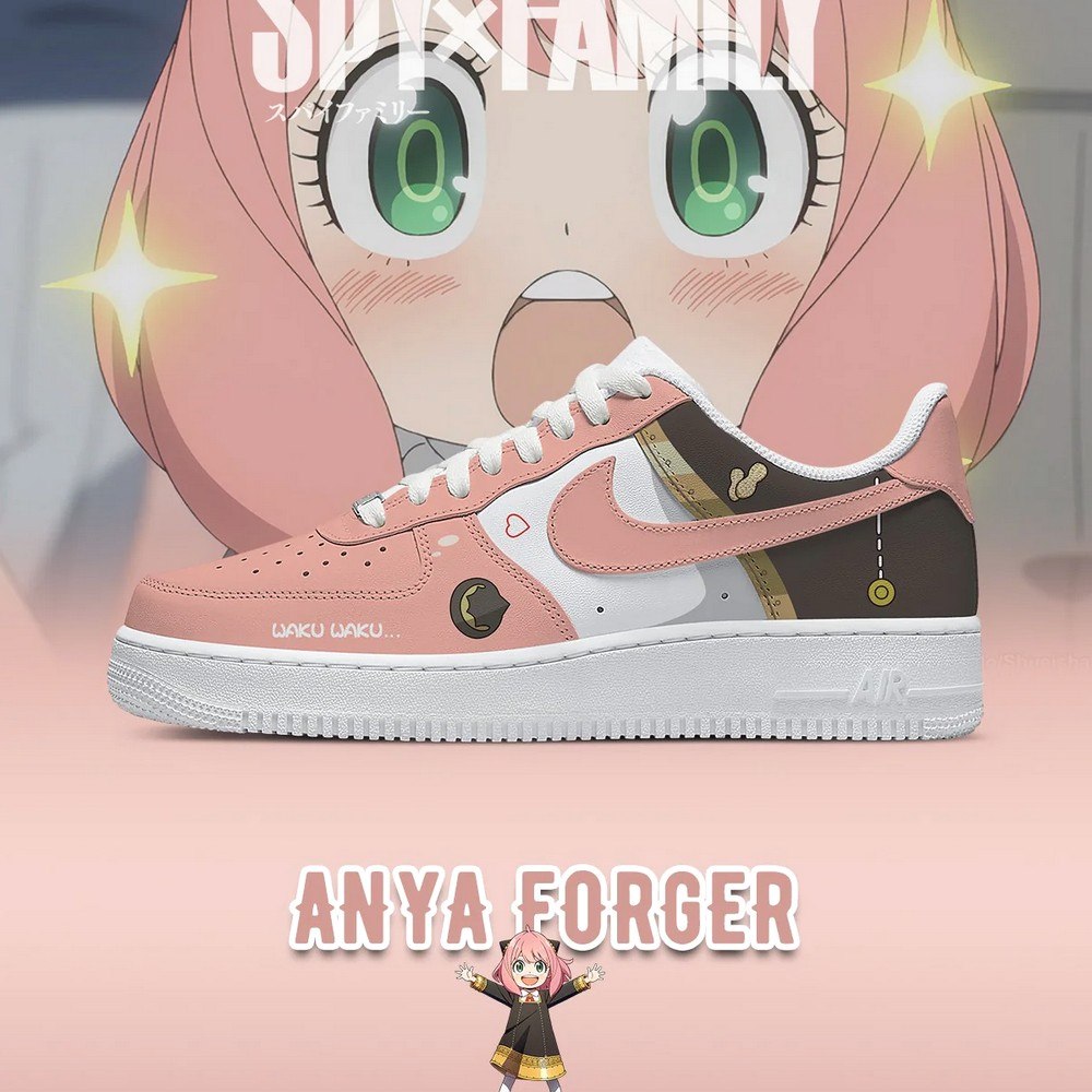 Anya Forger Spy X Family AF1 Shoes