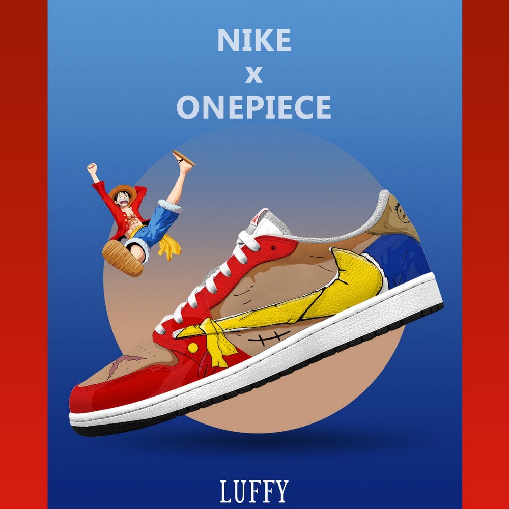 Monkey D. Luffy V.3 One Piece Limited Low Top Shoes