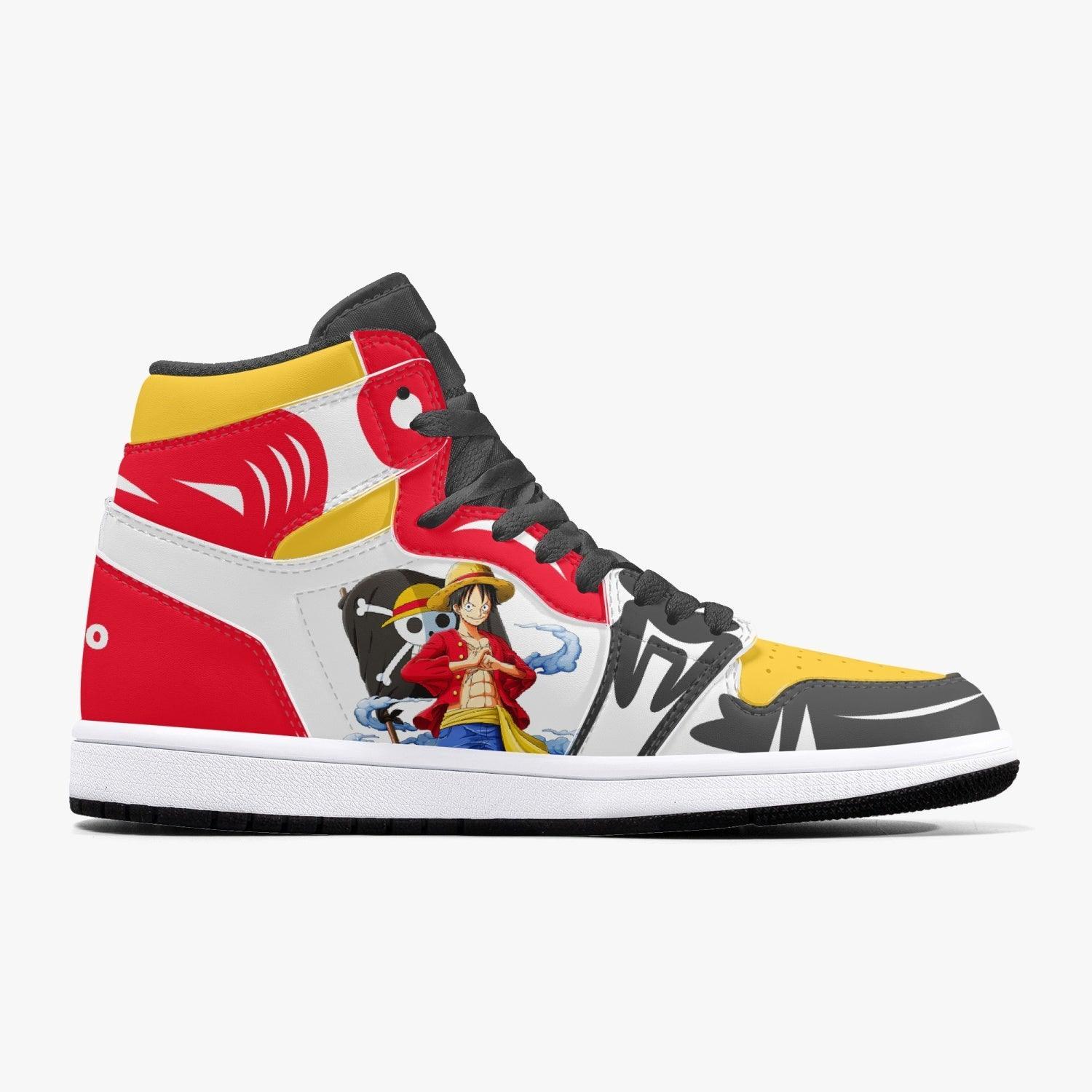 One Piece Luffy AJ1 High Top Shoes