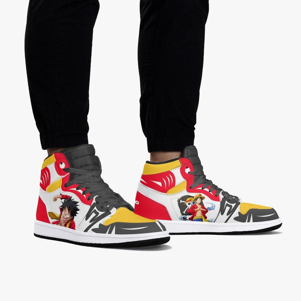 One Piece Luffy AJ1 High Top Shoes