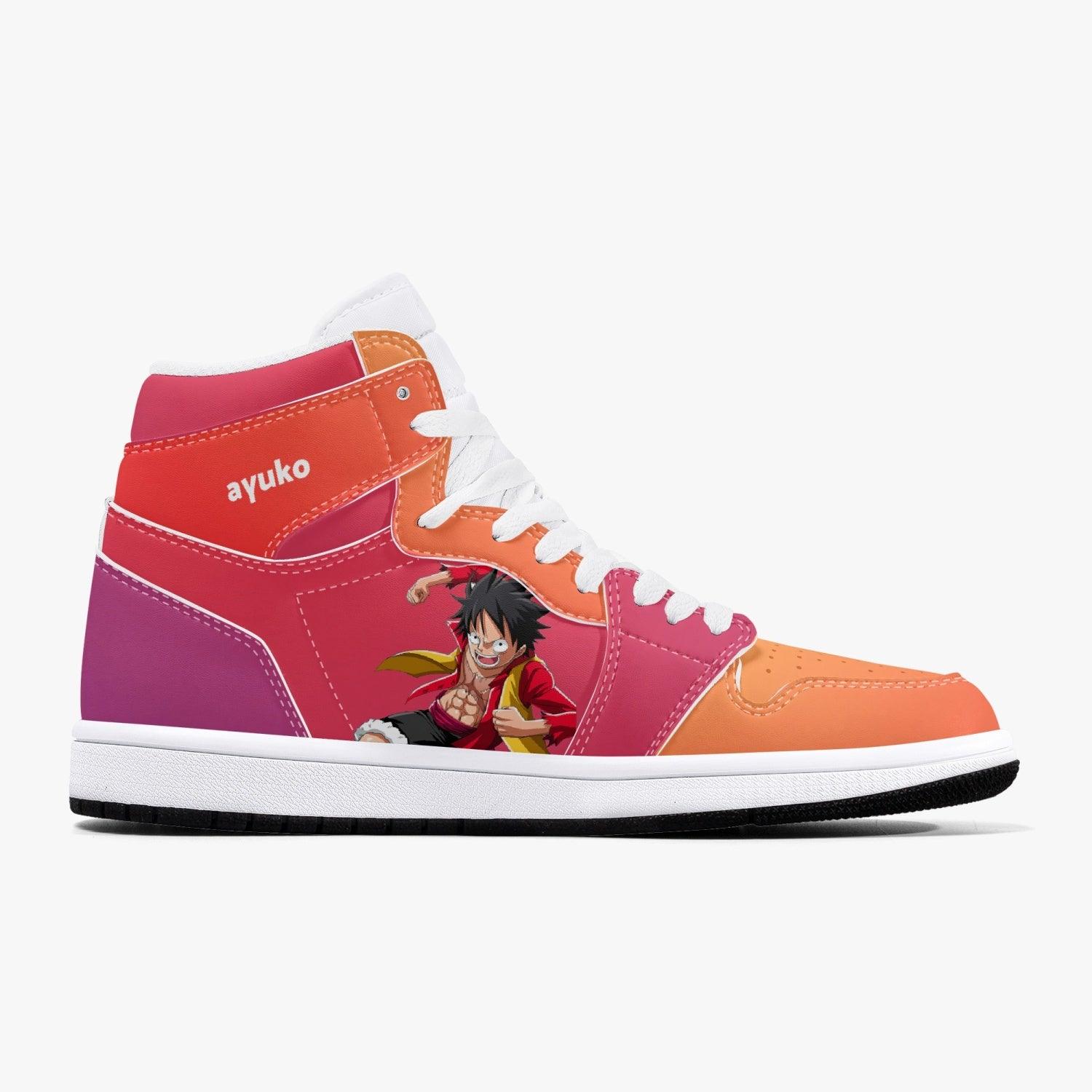 One Piece Luffy Armament Haki AJ1 High Top Shoes
