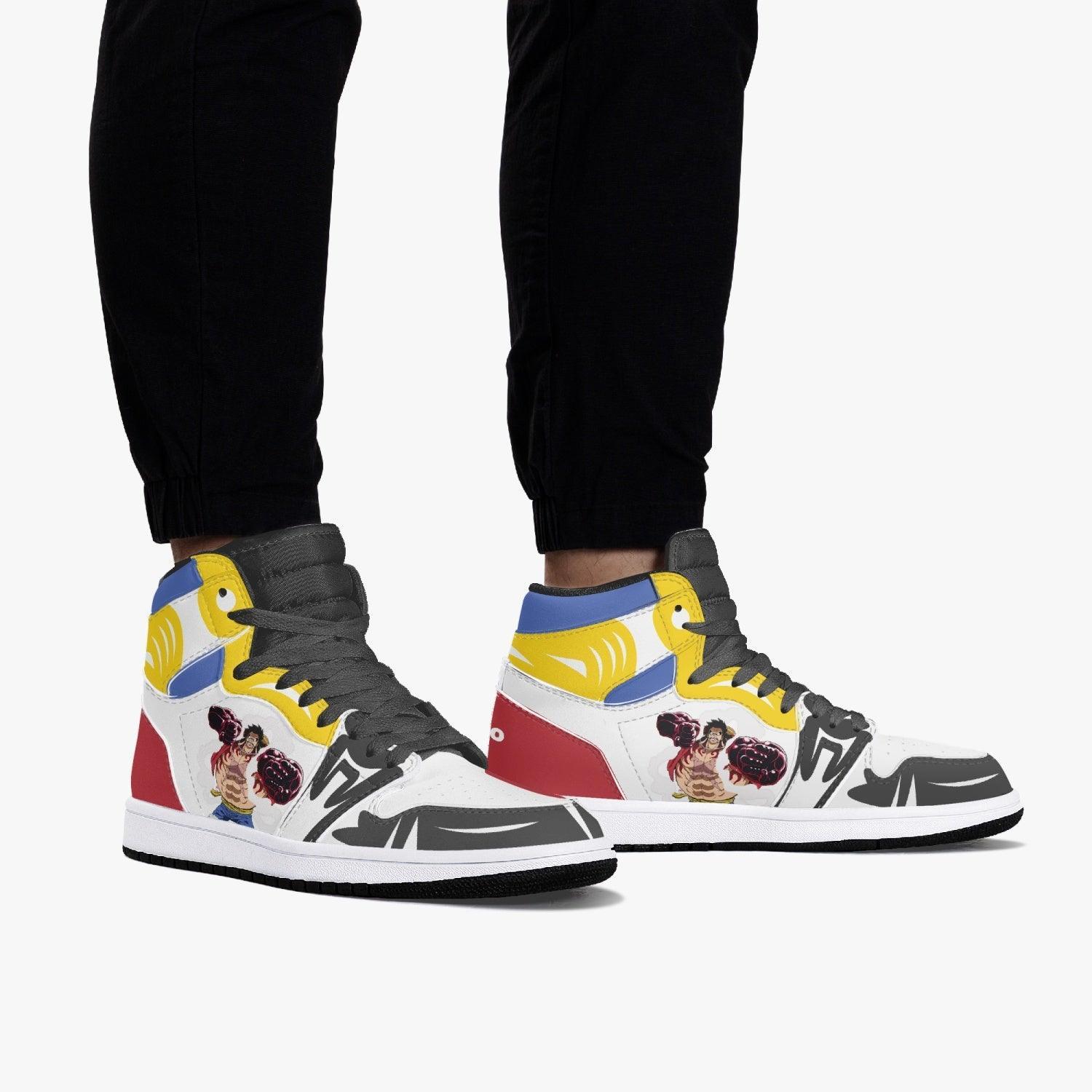 One Piece Luffy Gear 5 AJ1 High Top Shoes V2