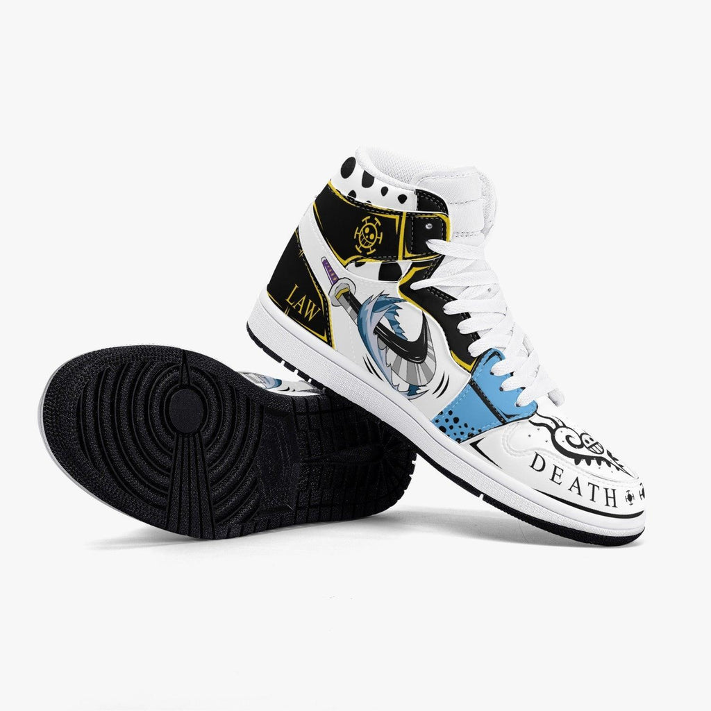One Piece Trafalgar D Water Law AJ1 High Top Shoes