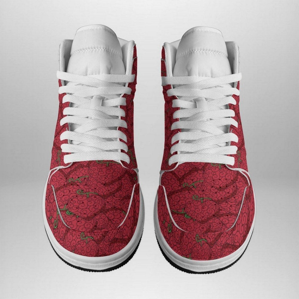 Ope Ope No Mi Pattern One Piece AJ1 Shoes