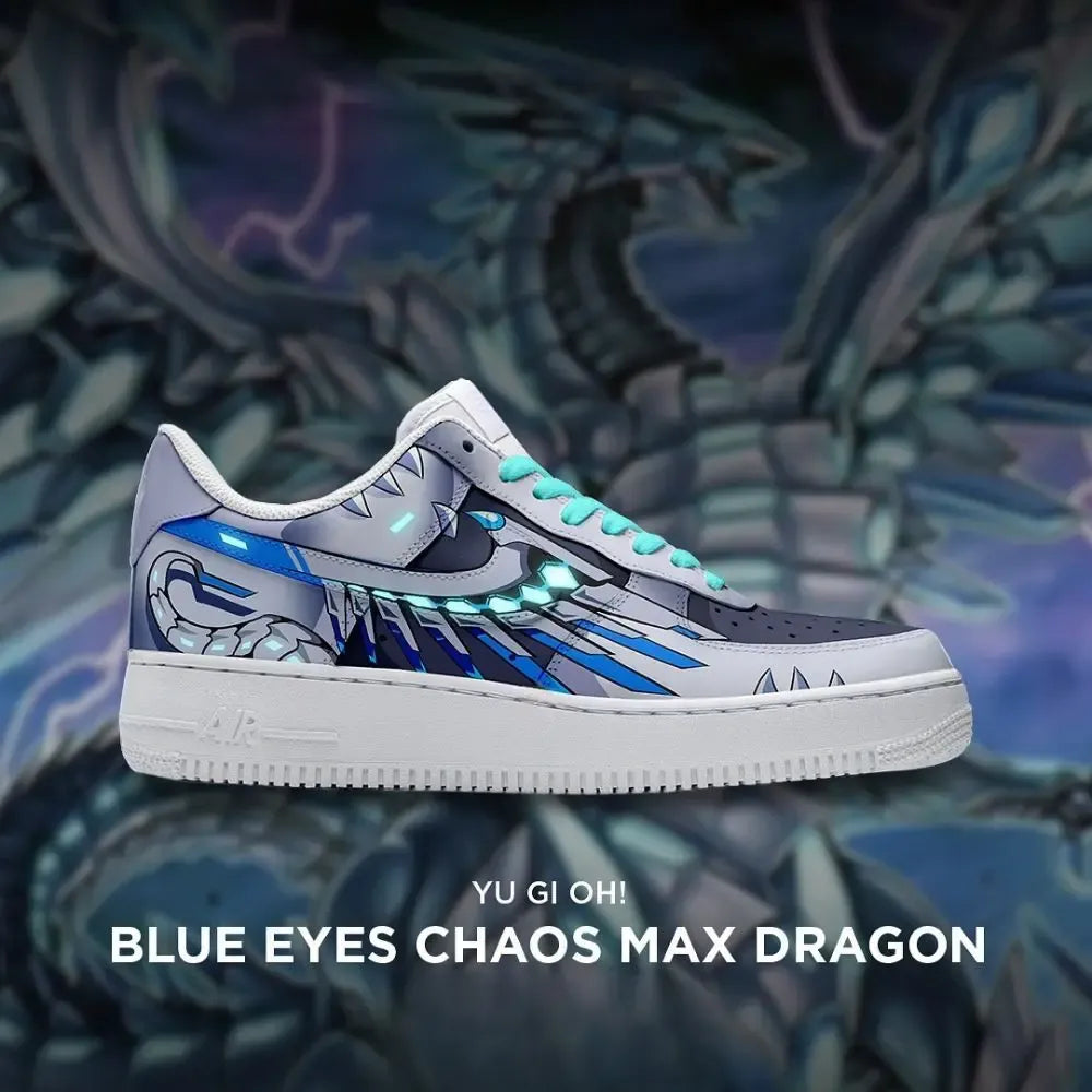 Blue Eyes Chaos Max Dragon Yu-Gi-Oh Edition Low Top Shoes