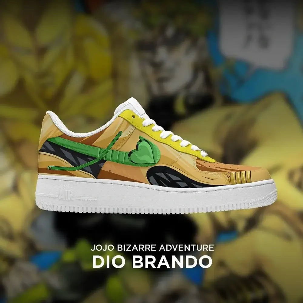 Dio Brando JoJo's Bizarre Adventure Edition Low Top Shoes