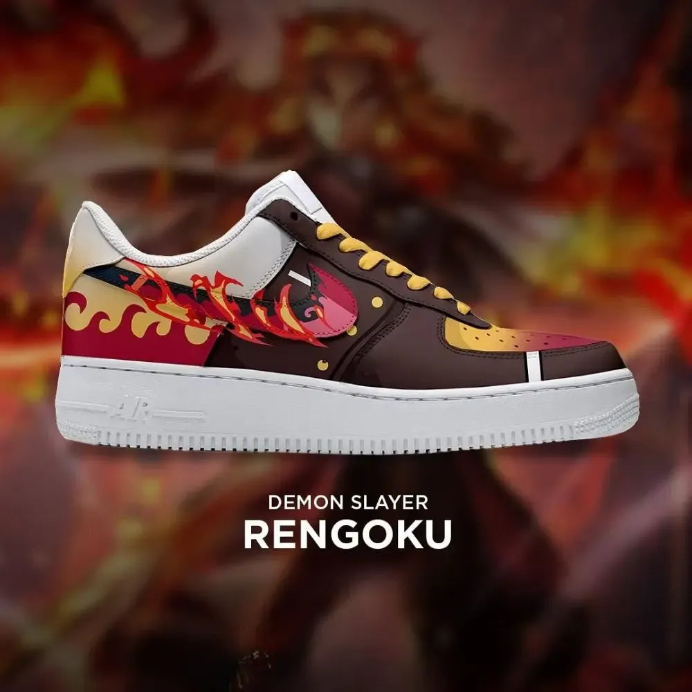 Rengoku Hashira Demon Slayer Low Top Shoes