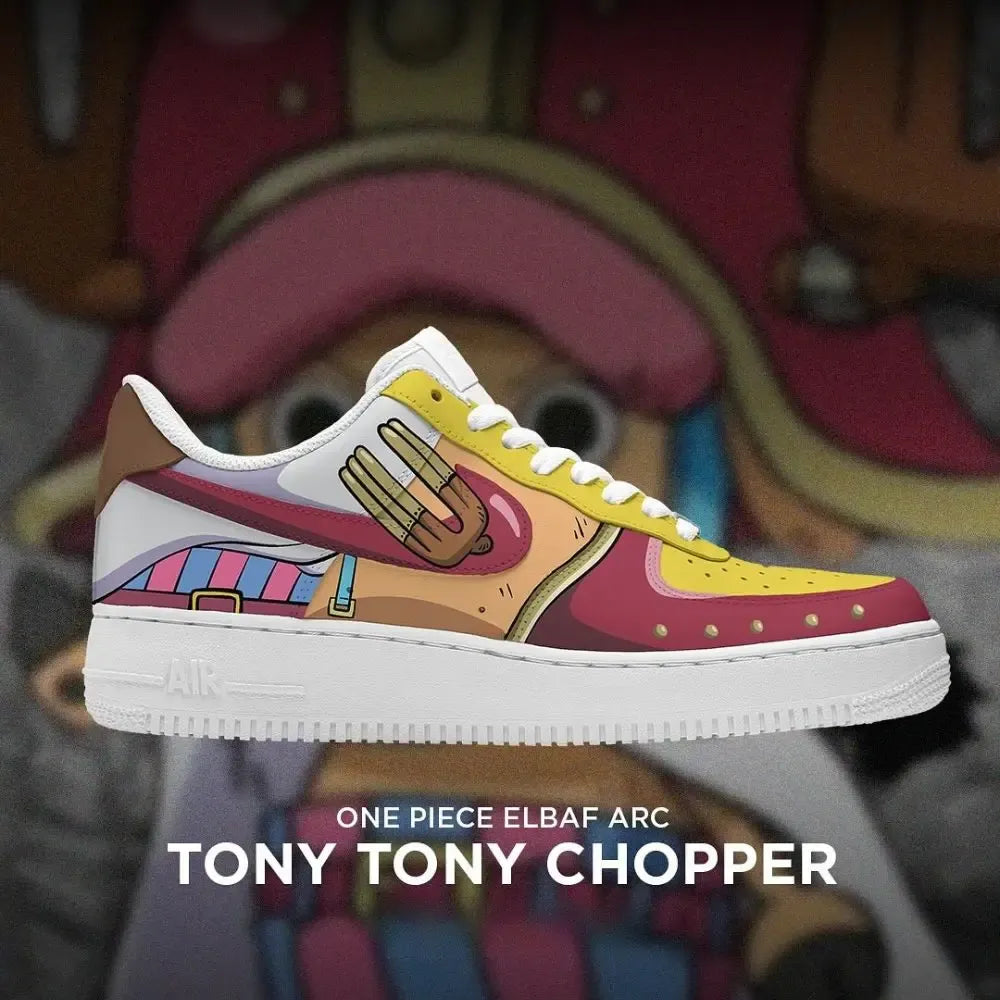 Tony Tony Chopper One Piece Elbaf Arc Low Top Shoes
