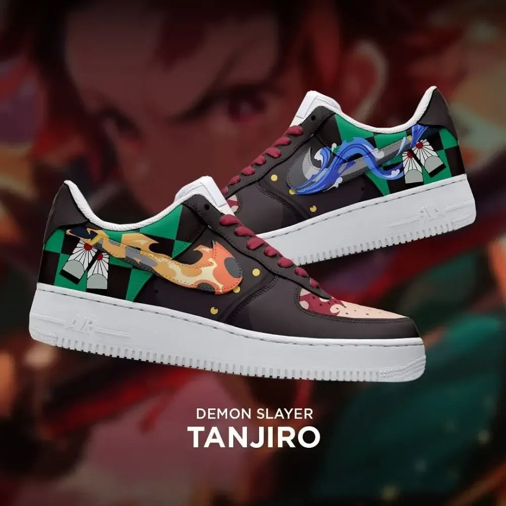 Tanjiro Hashira Demon Slayer Low Top Shoes