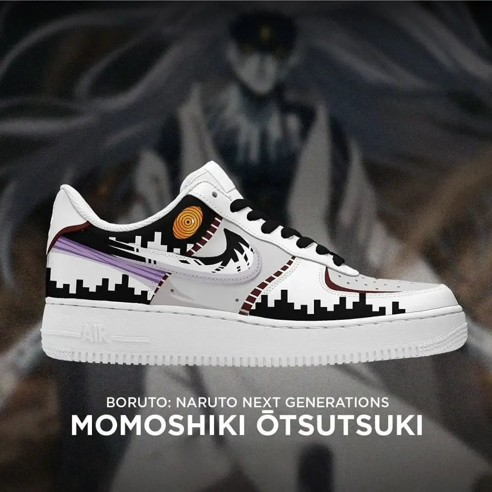Momoshiki Otsutsuki Boruto Low Top Shoes