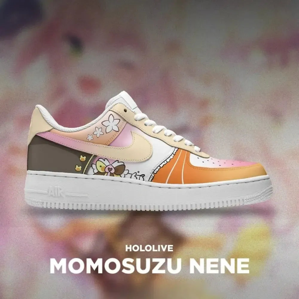 Momosuzu Nene Hololive Low Top Shoes